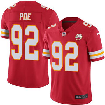 Dontari Poe Kansas City Chiefs red jersey