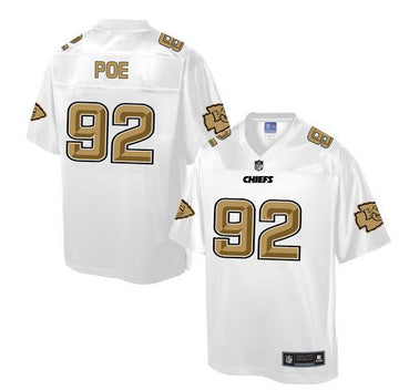 Dontari Poe Kansas City Chiefs white Pro Line jersey