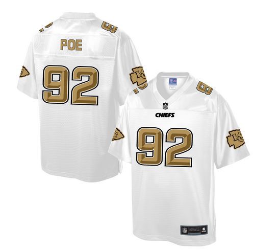 Dontari Poe Kansas City Chiefs white Pro Line jersey