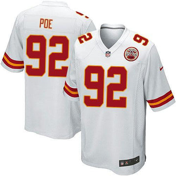 Dontari Poe Kansas City Chiefs white Elite jersey