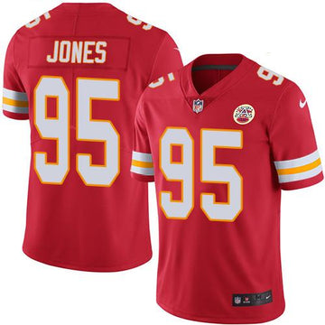 Chris Jones Kansas City Chiefs red jersey
