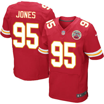 Chris Jones Kansas City Chiefs red Elite jersey