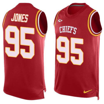 Chris Jones Kansas City Chiefs red jersey