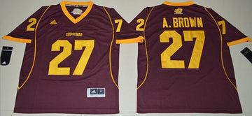 Custom maroon jersey