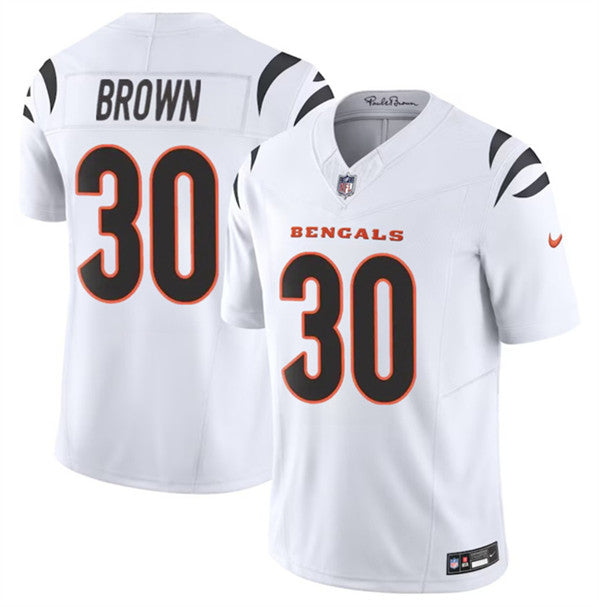 Chase Brown Cincinnati Bengals white jersey