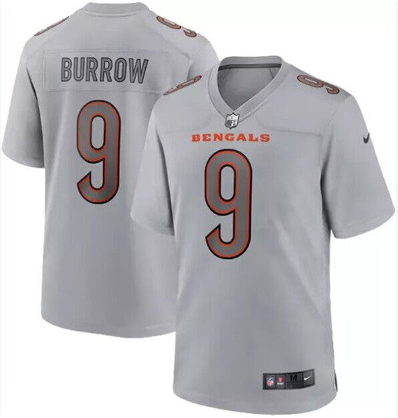 Joe Burrow Cincinnati Bengals gray Fashion jersey