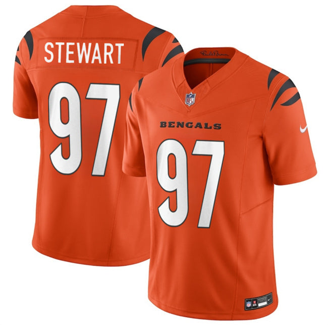 Shemar Stewart Cincinnati Bengals orange jersey