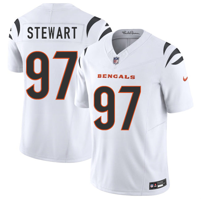 Shemar Stewart Cincinnati Bengals white jersey