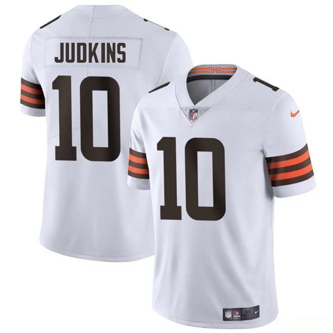 Quinshon Judkins Cleveland Browns white jersey