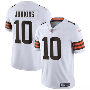 Quinshon Judkins Cleveland Browns white jersey