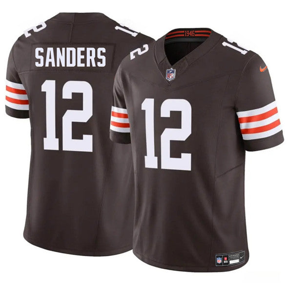 Shedeur Sanders Cleveland Browns brown FUSE jersey