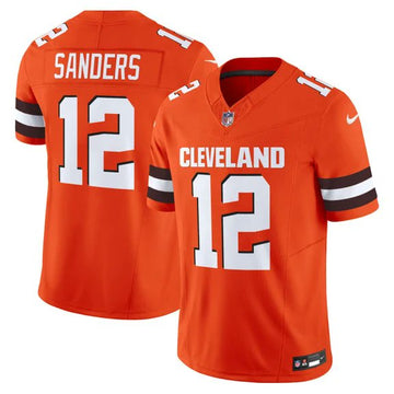 Shedeur Sanders Cleveland Browns orange jersey