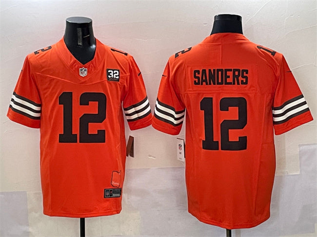 Shedeur Sanders Cleveland Browns orange Home jersey