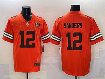 Shedeur Sanders Cleveland Browns orange Home jersey