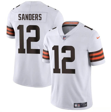 Shedeur Sanders Cleveland Browns white jersey