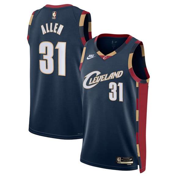 Jarrett Allen Cleveland Cavaliers navy Classic jersey