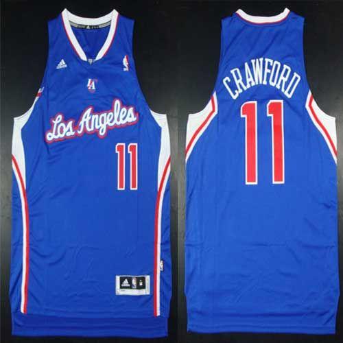 Jamal Crawford Los Angeles Clippers blue Alternate jersey