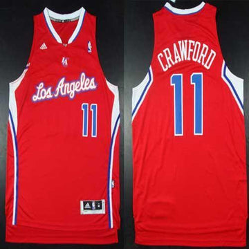 Jamal Crawford Los Angeles Clippers red Road jersey