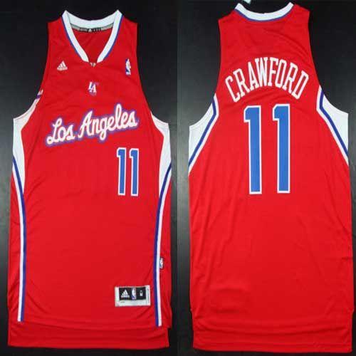 Jamal Crawford Los Angeles Clippers red Road jersey