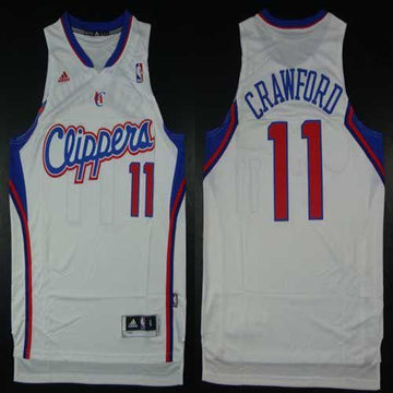 Jamal Crawford Los Angeles Clippers white Home jersey