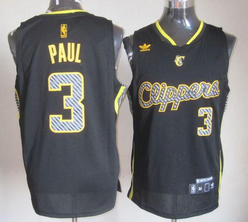 Chris Paul Los Angeles Clippers black Fashion jersey