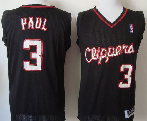 Chris Paul Los Angeles Clippers black jersey