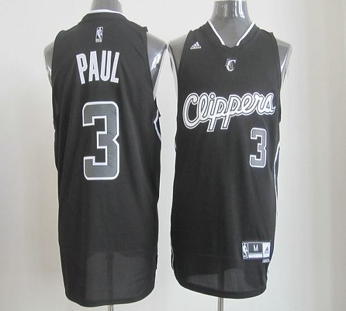 Chris Paul Los Angeles Clippers black Shadow jersey