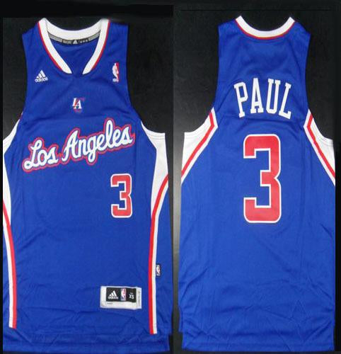Chris Paul Los Angeles Clippers blue jersey