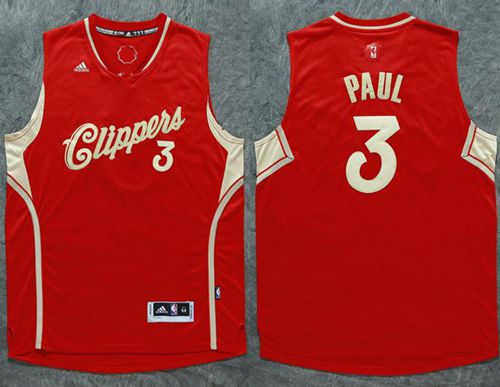 Chris Paul Los Angeles Clippers red jersey