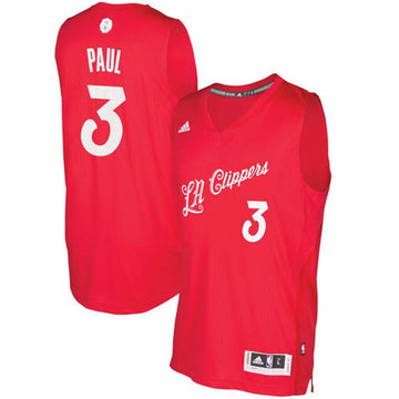 Chris Paul Los Angeles Clippers red jersey