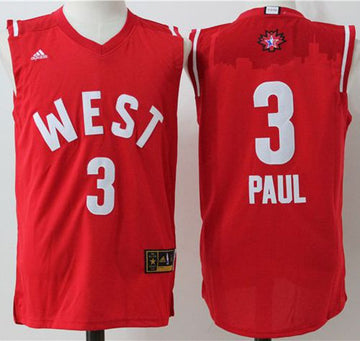 Chris Paul Los Angeles Clippers red jersey