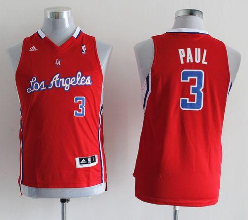 Chris Paul Los Angeles Clippers red jersey