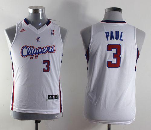 Chris Paul Los Angeles Clippers white jersey