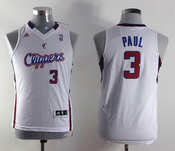 Chris Paul Los Angeles Clippers white jersey