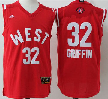 Blake Griffin Los Angeles Clippers red jersey