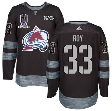 Patrick Roy Colorado Avalanche black jersey