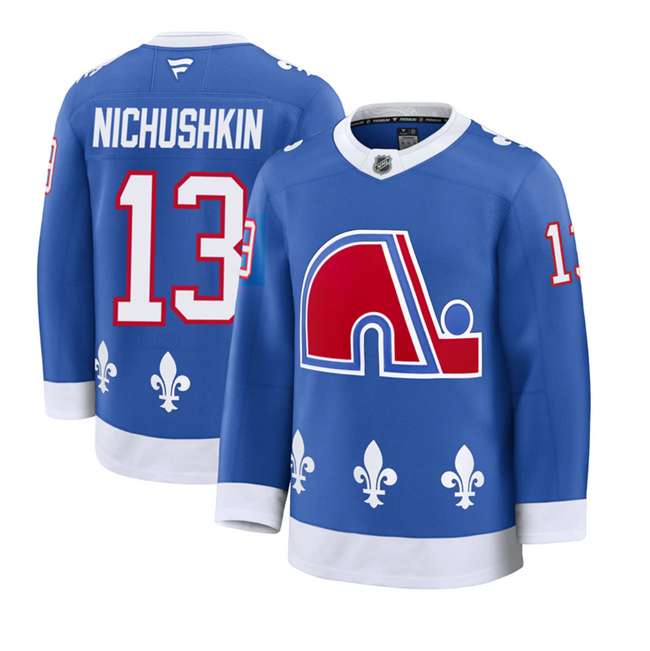 Valeri Nichushkin Colorado Avalanche blue Alternate jersey