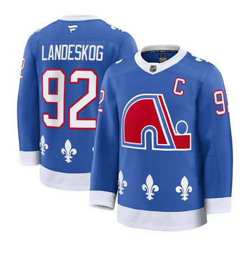 Gabriel Landeskog Colorado Avalanche blue Alternate jersey