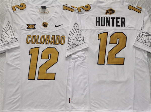 Travis Hunter Colorado Buffaloes white jersey