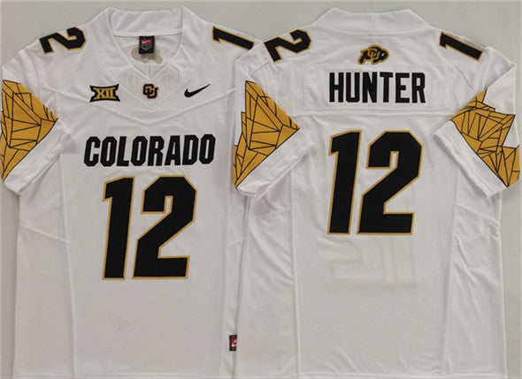 Travis Hunter Colorado Buffaloes white jersey