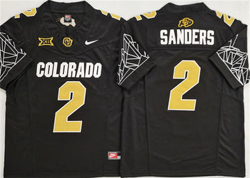 Shadeur Sanders Colorado Buffaloes black jersey
