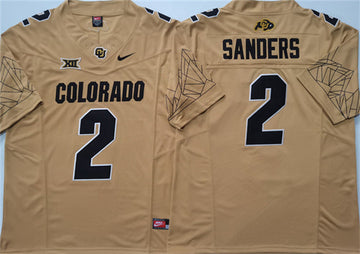 Shadeur Sanders Colorado Buffaloes brown jersey