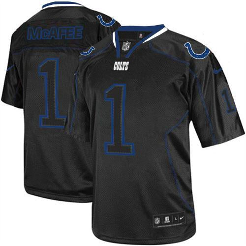 Pat McAfee Indianapolis Colts black Elite jersey