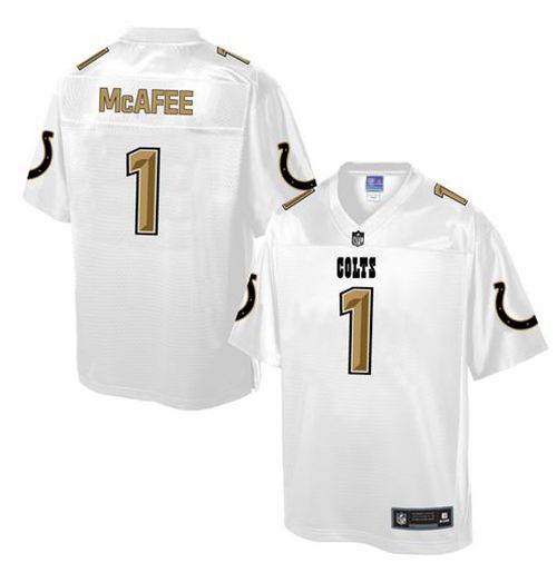 Pat McAfee Indianapolis Colts white Pro Line jersey