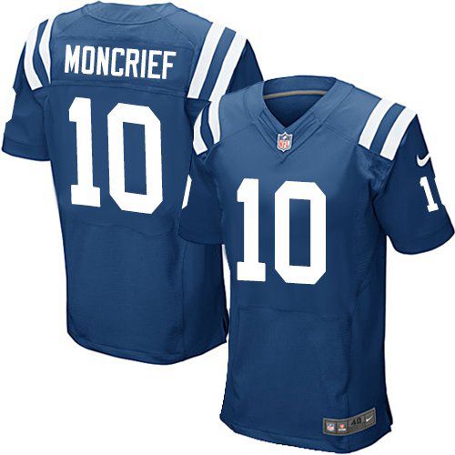 Donte Moncrief Indianapolis Colts royal Elite jersey