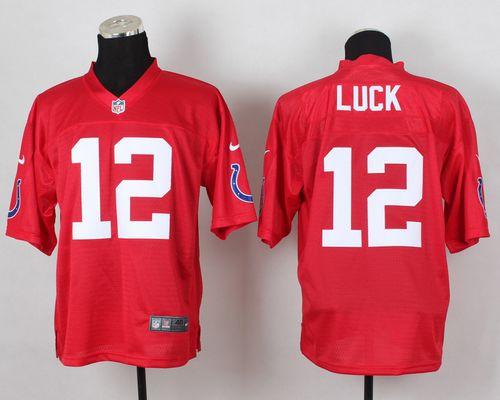 Andrew Luck Indianapolis Colts red Elite jersey