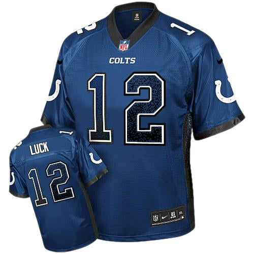 Andrew Luck Indianapolis Colts royal Elite jersey