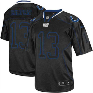 TY Hilton Indianapolis Colts black Elite jersey