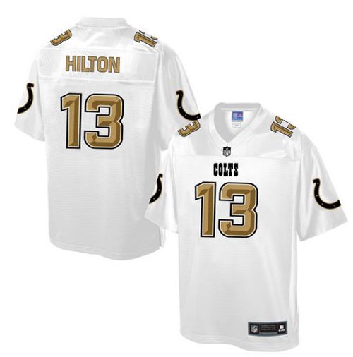 TY Hilton Indianapolis Colts white Pro Line jersey