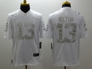 TY Hilton Indianapolis Colts white Platinum jersey